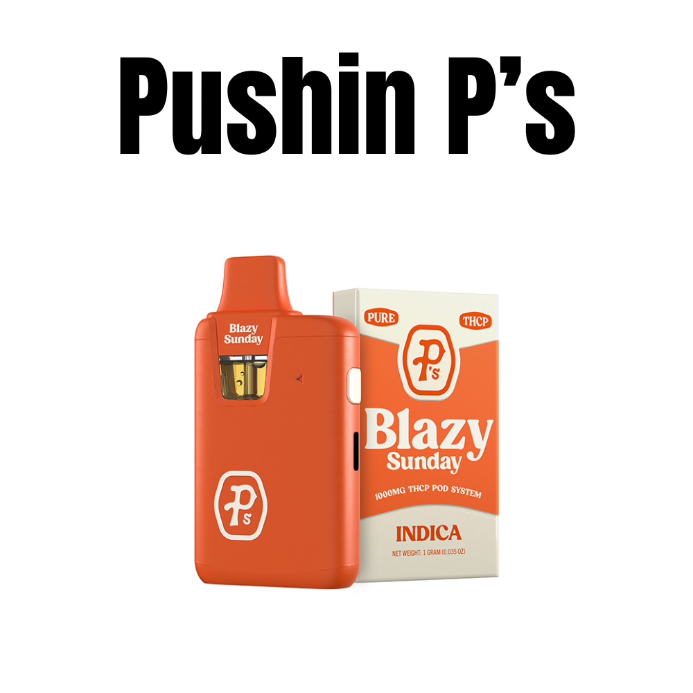Pushing P's Disposable Vape Pens Pushin P's Pure THC-P Highly Potent Disposable 1G Pushin P's Pushing P's Disposable Vape Pens Pushin P's Pure THC-P Highly Potent Disposable 1G Pushin P's