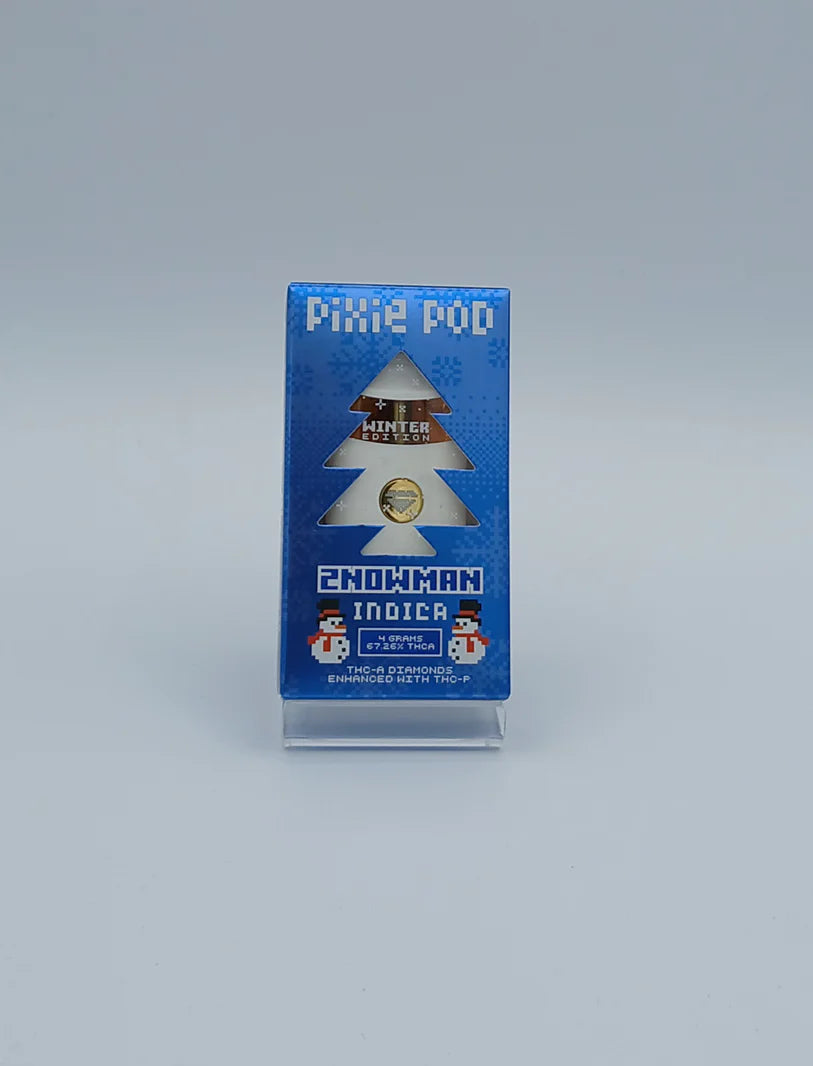 PIXIE POD 4G THC-A DIAMONDS WITH THC-P (WINTER EDITION)