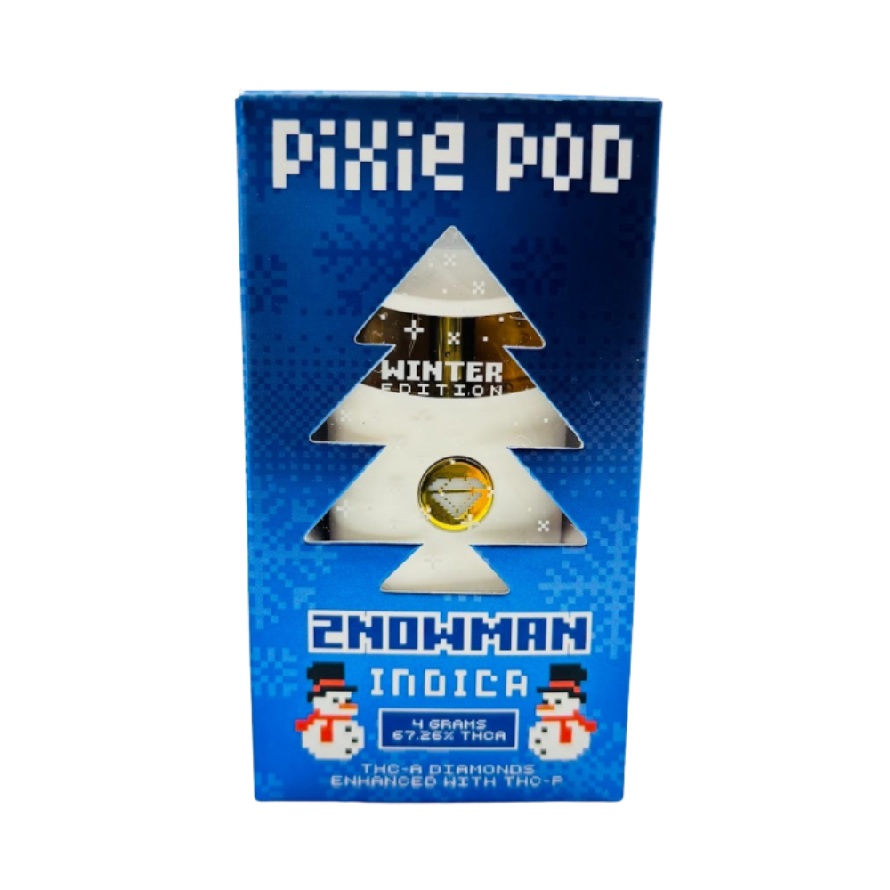 PIXIE POD 4G THC-A DIAMONDS WITH THC-P (WINTER EDITION)