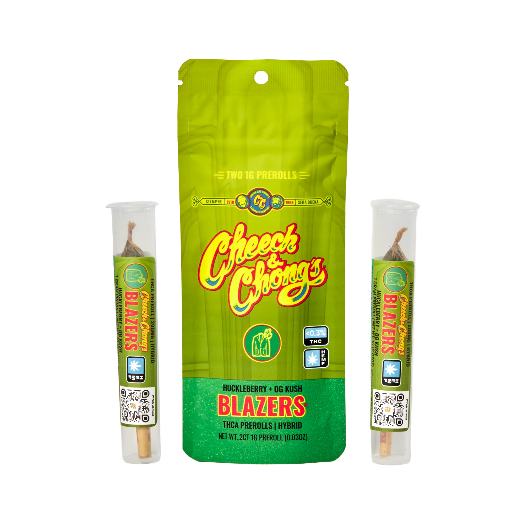 Cheech and Chongs Blazers Prerolls | 2G