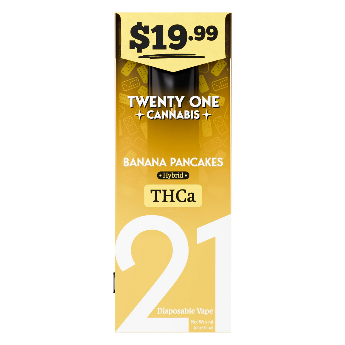 Twenty One 2g THCA Disposable