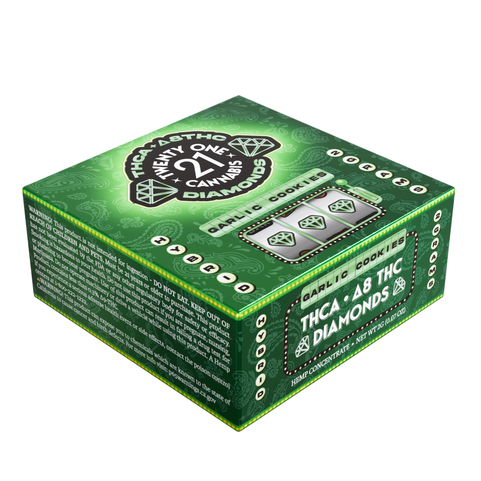 Twenty One THC-A 2g Wax