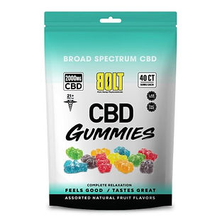 BOLT CBD Gummy Bag