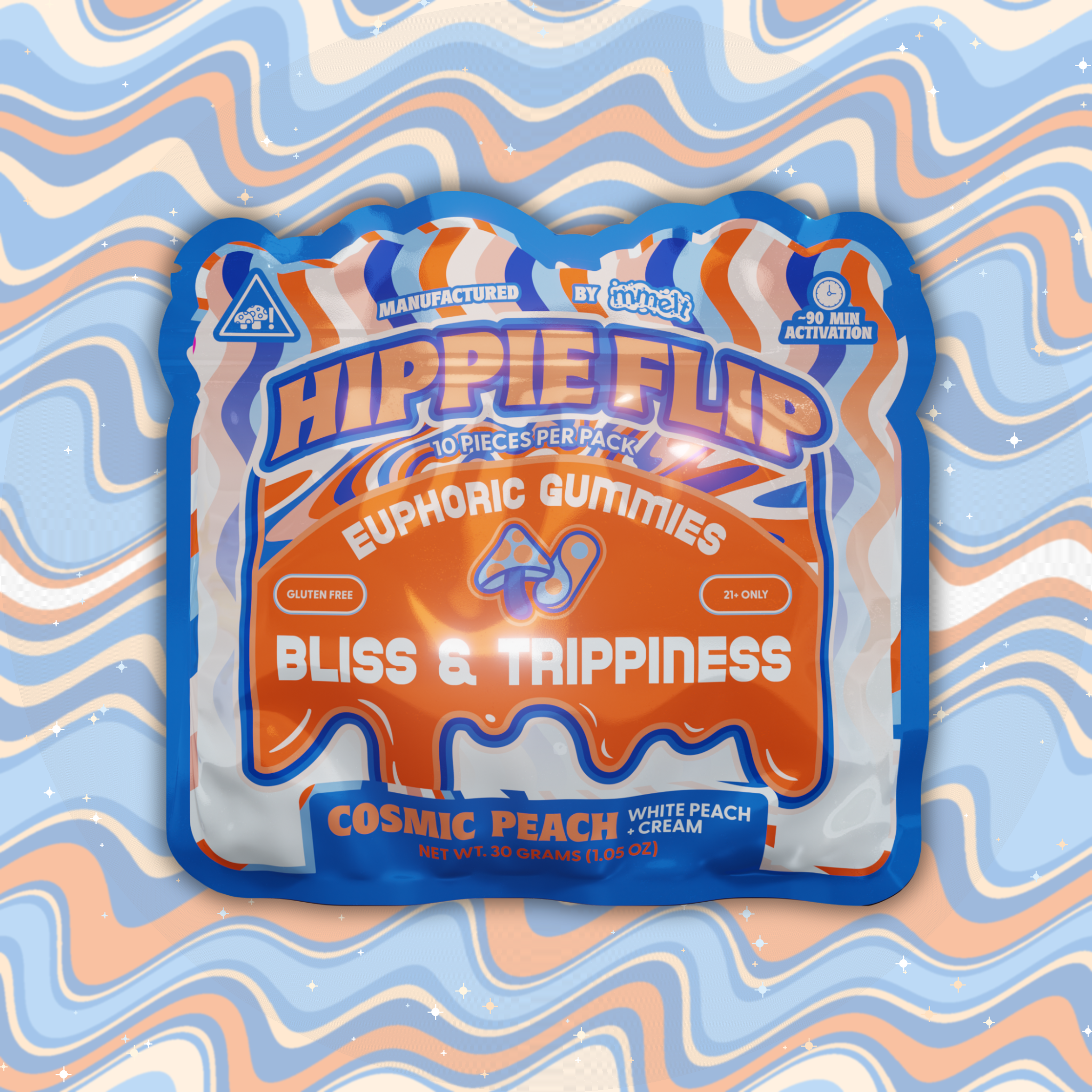 Hippie Flip Mushroom Gummies 10ct