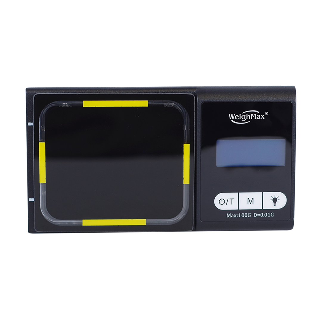 WeighMax Lux-100 LED Digital Pocket Scale 100g x 0.01g Yellow