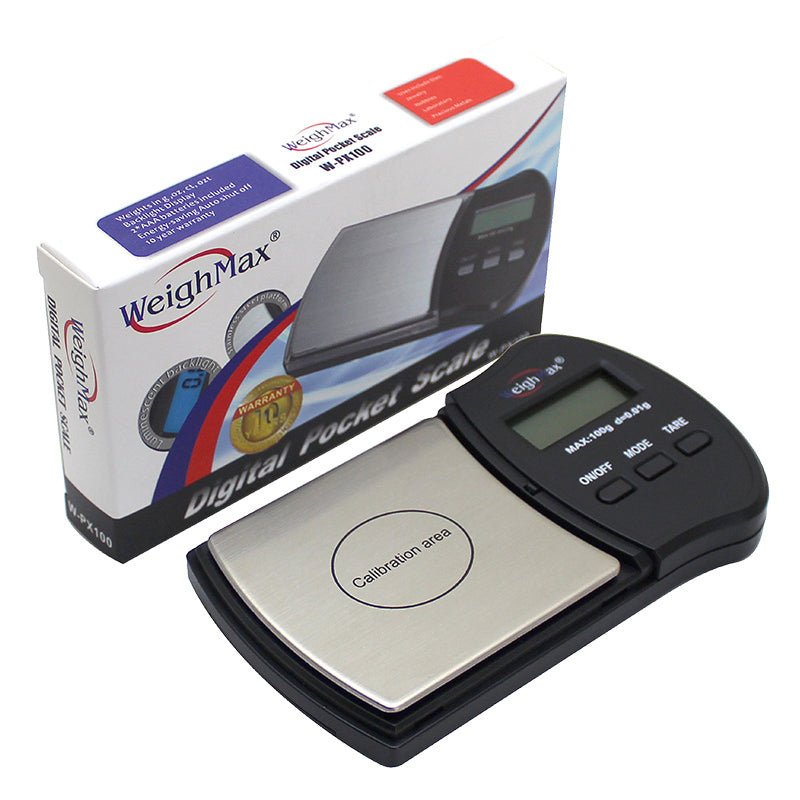 WeighMax PX Digital Pocket Scale 100g x 0.01g