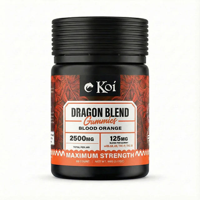 Koi Dragon Blend Gummies 2500mg