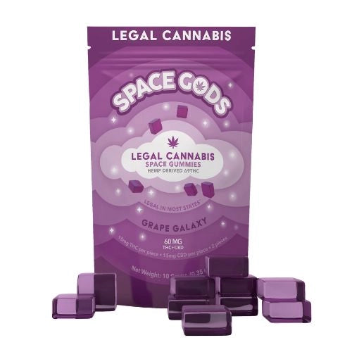 Space Gods - Delta 9 THC + CBD Space Gummies - 300mg