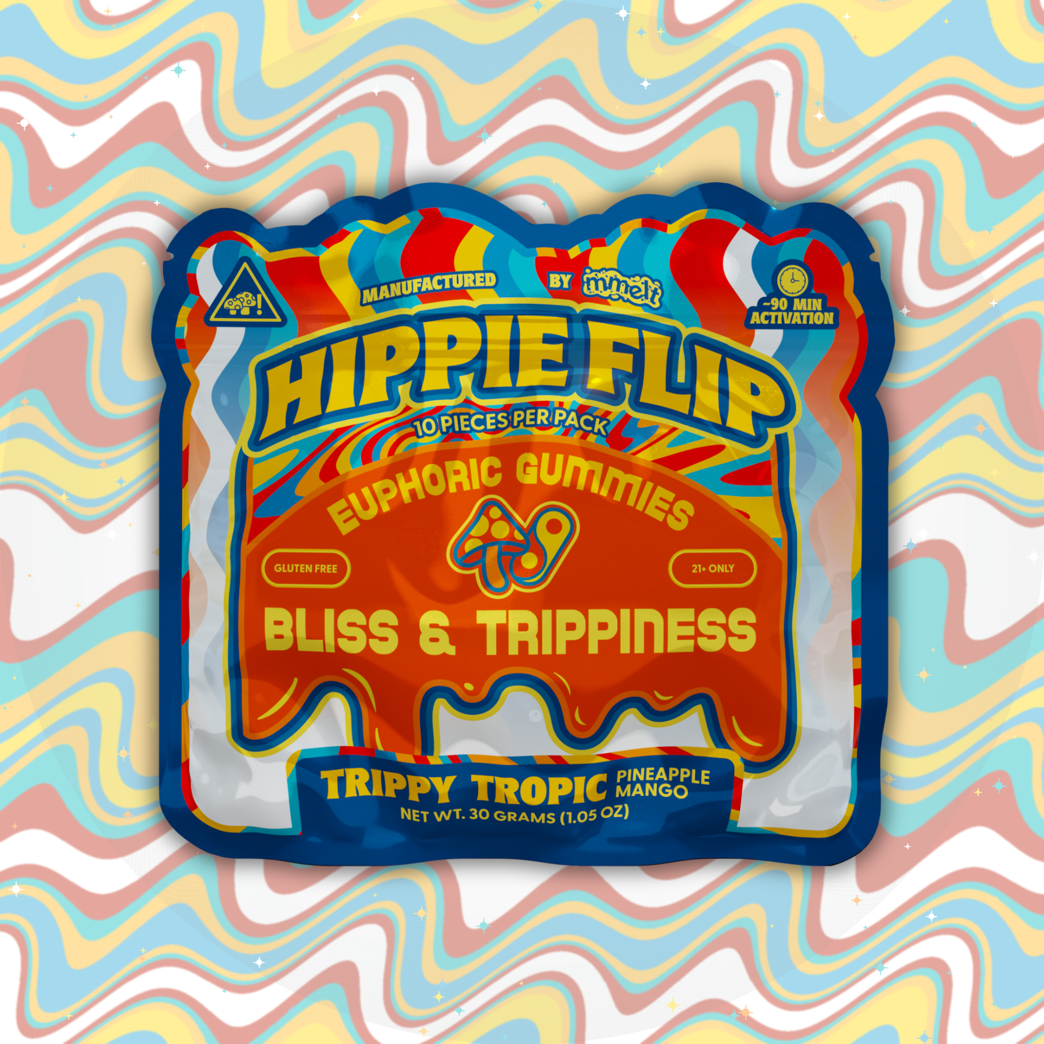 Hippie Flip Mushroom Gummies 10ct