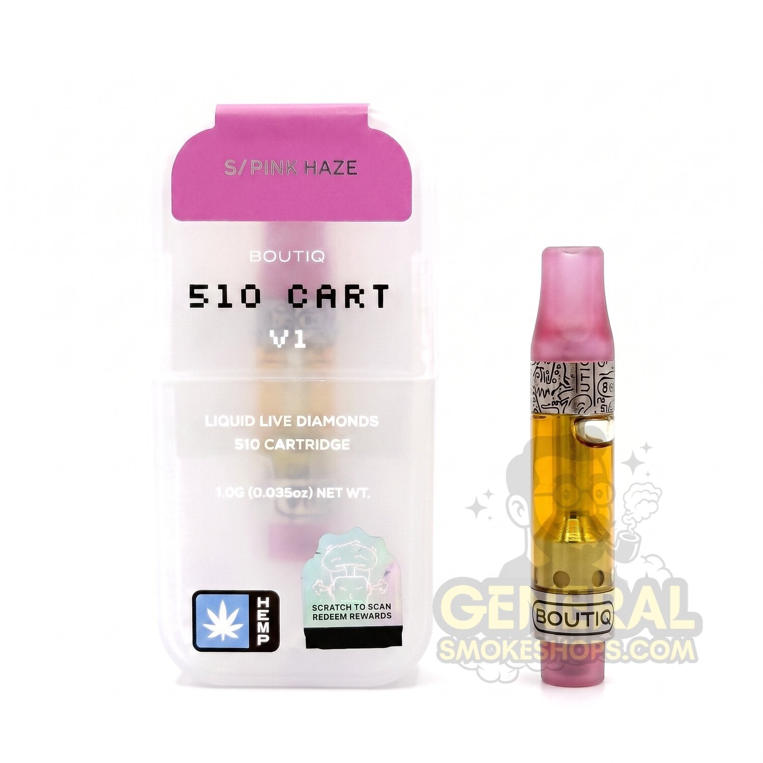 Boutiq 510 Cart V1 THC-A | 1G