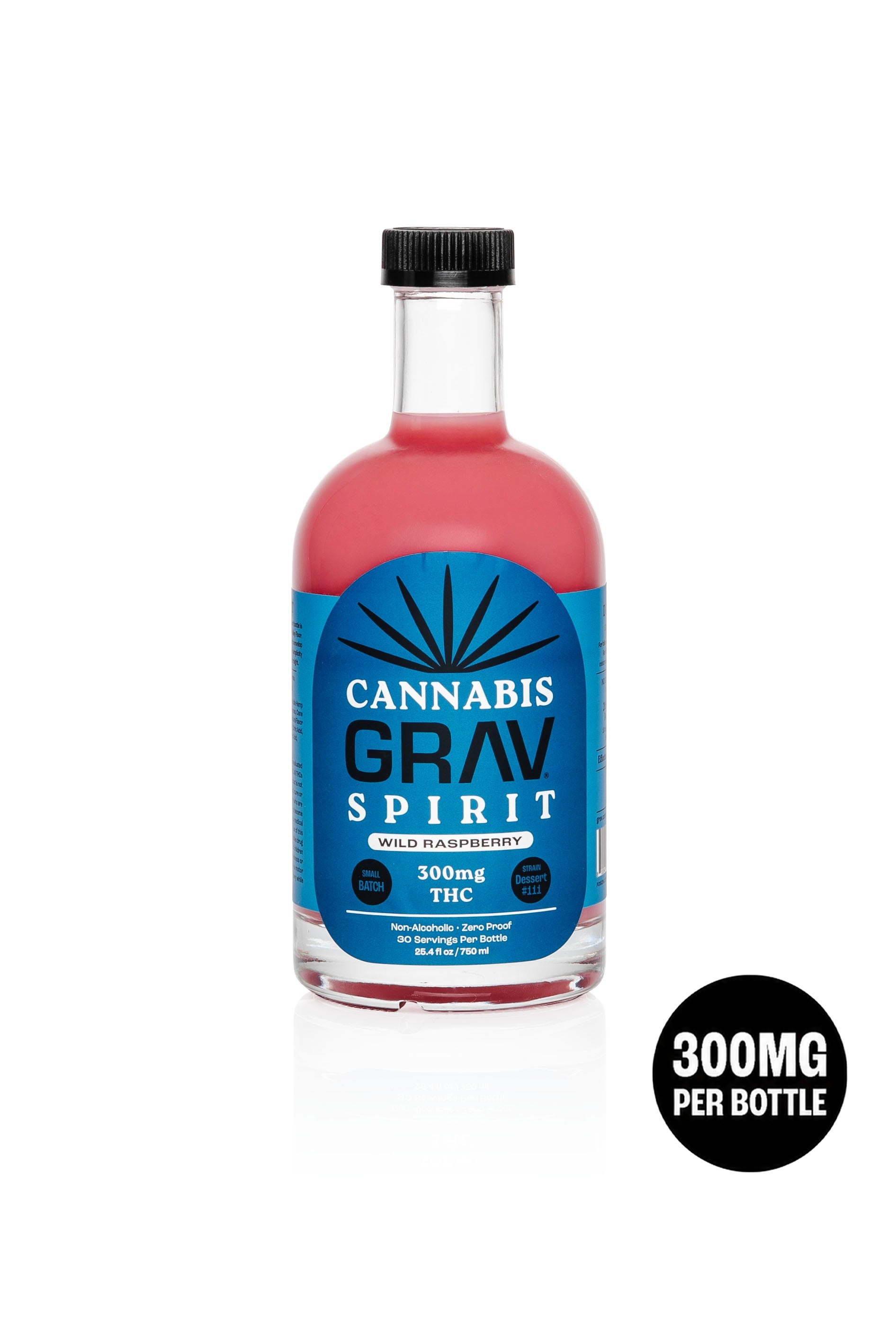 GRAV® Cannabis Spirit 300mg 750ml Bottle