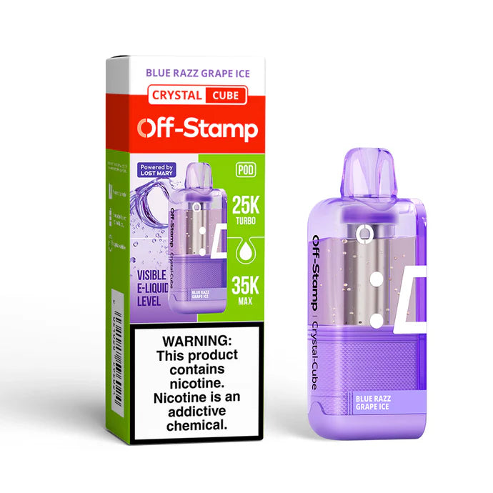 Off-Stamp Crystal X-CUBE 25K Disposable POD