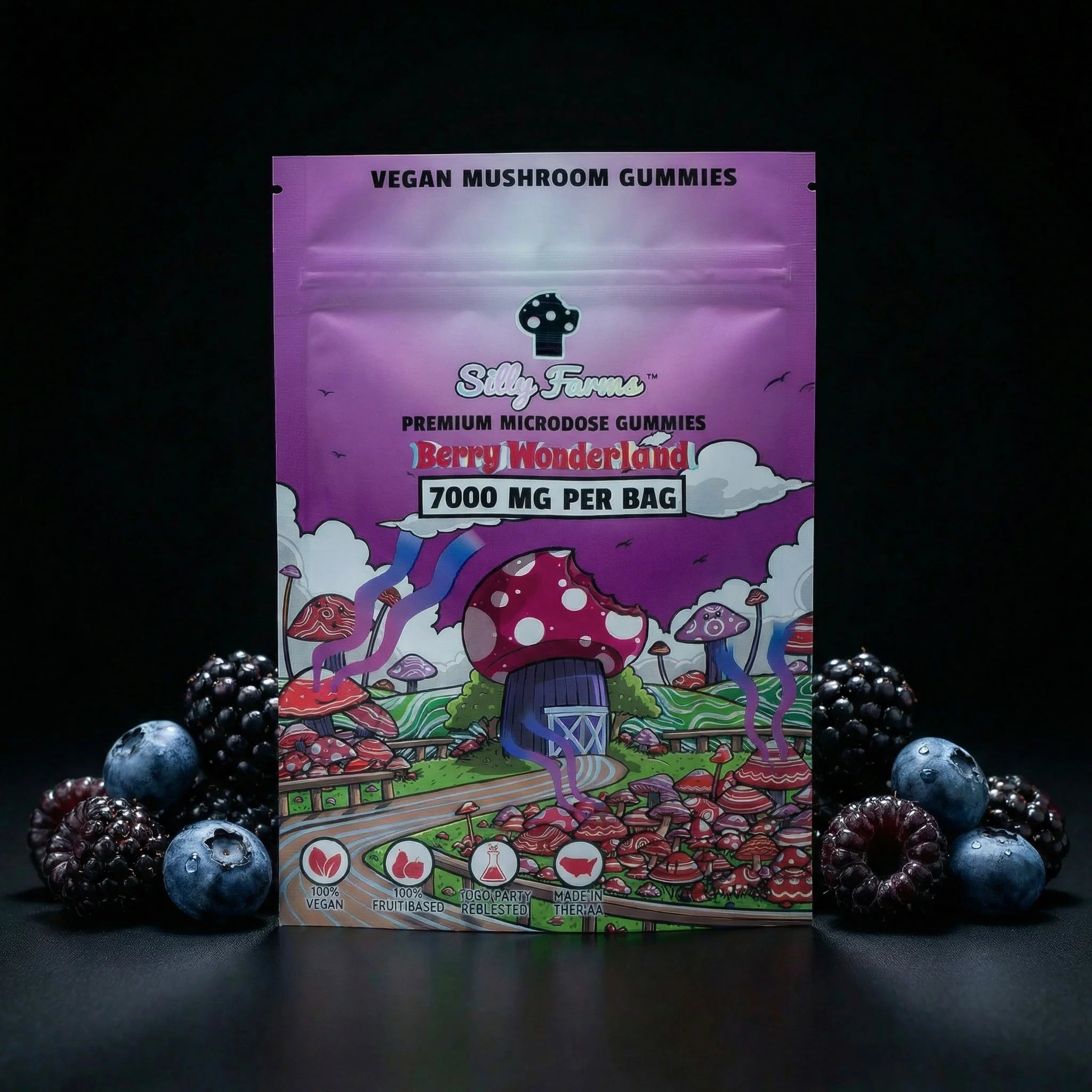 Silly Farms Mushroom Gummies 4000mg