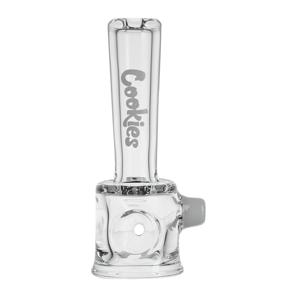 Cookies 4" Mini Mallet Hand Pipe White