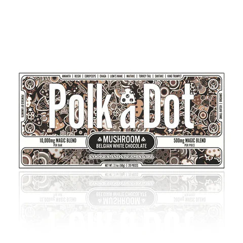 Polk A Dot Mushroom Chocolate Bar 10000mg
