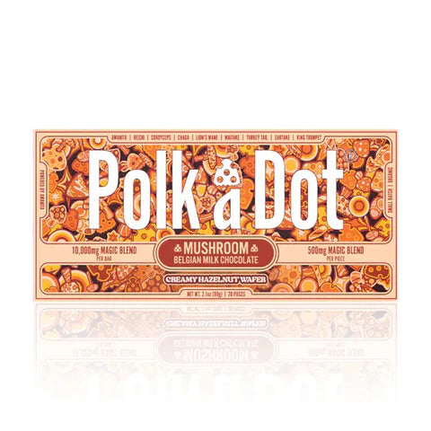 Polk A Dot Mushroom Chocolate Bar 10000mg