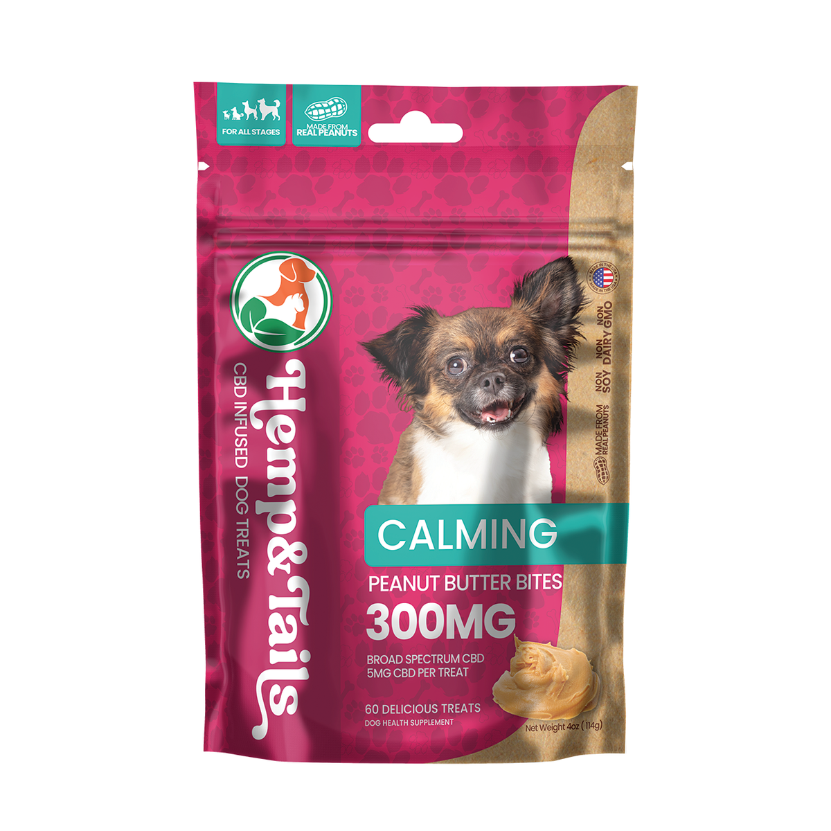 AGFN CBD 300mg 60ct Pet Treats