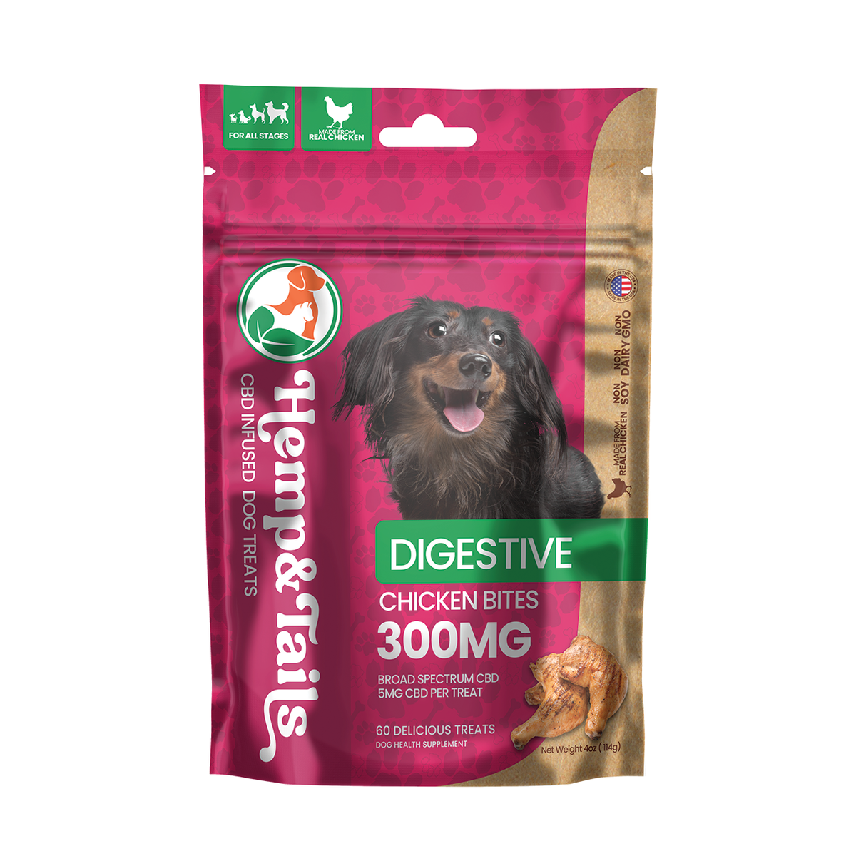 AGFN CBD 300mg 60ct Pet Treats