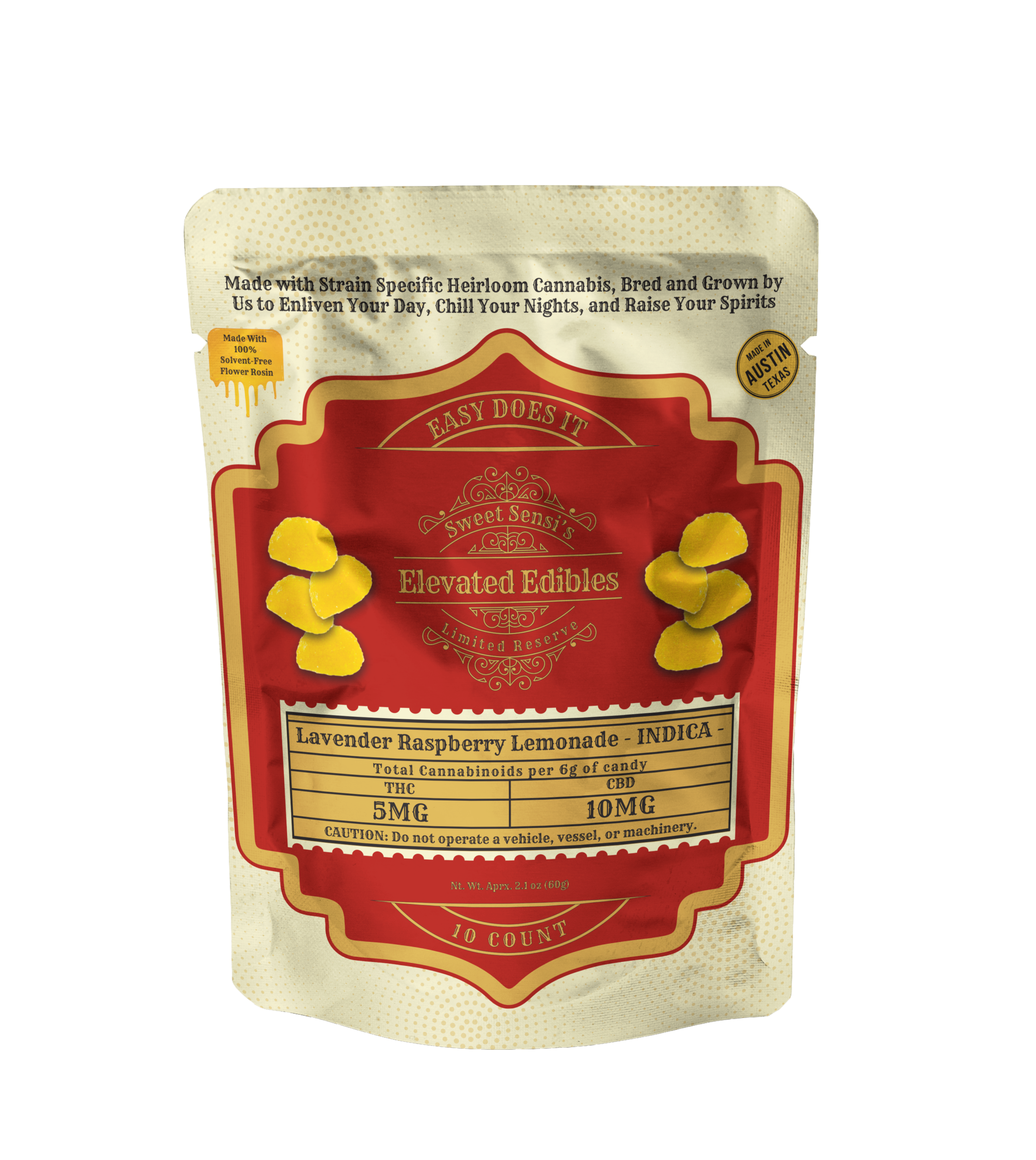 Sweet Sensi Easy Does It Gum Drops 50mg