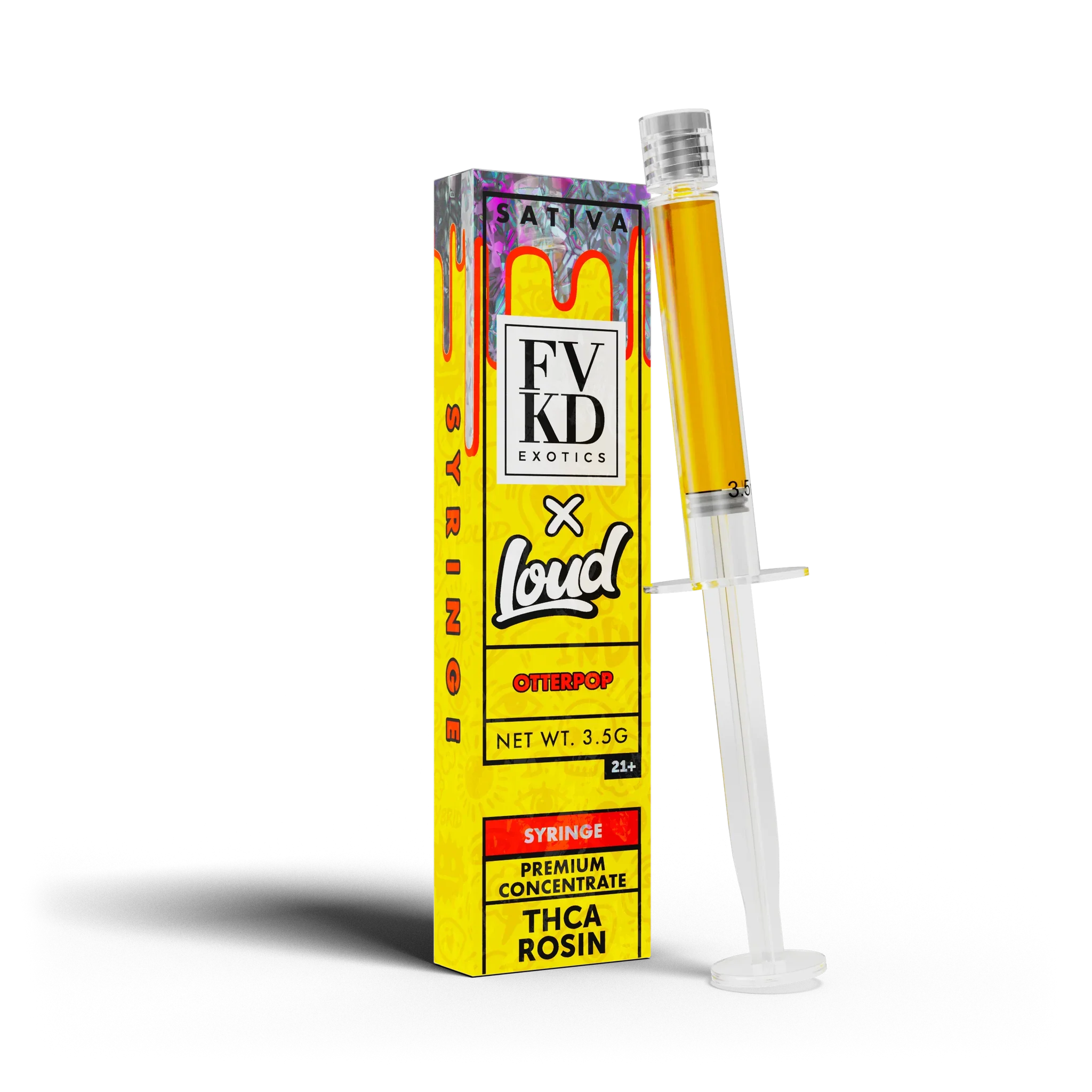 FVKD x Loud THCA Rosin Syringe 3.5G