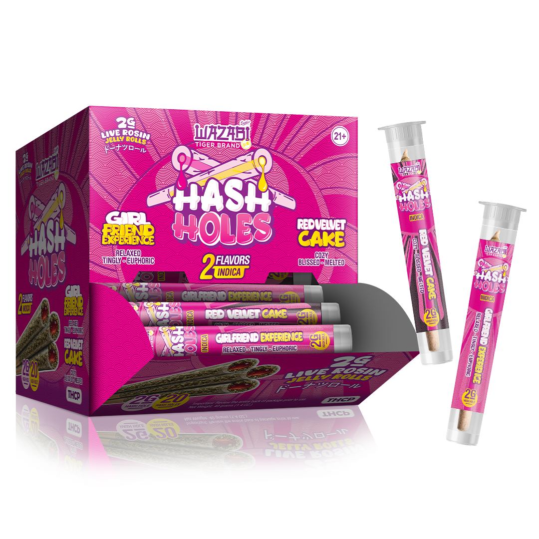 Wazabi THC-P Hash Holes 2g