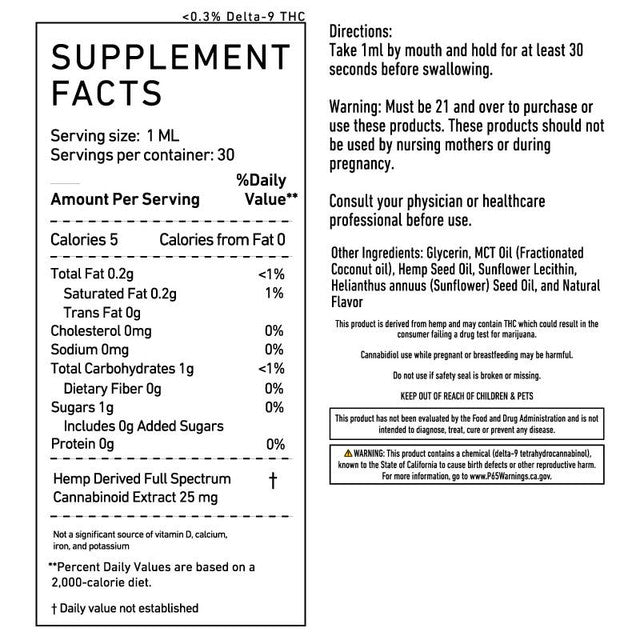 Green Roads Full Spectrum CBD Oil - (30ml)