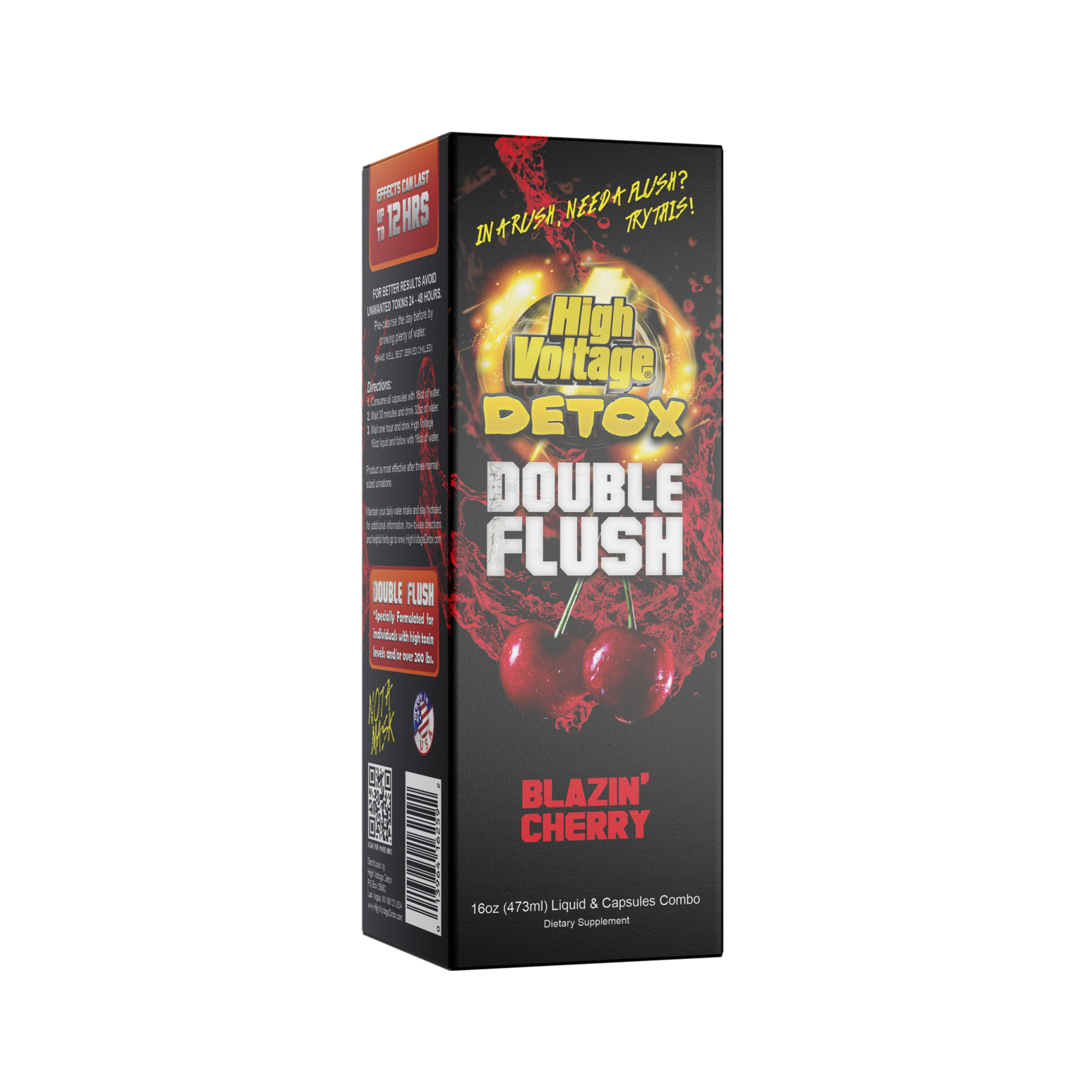 High Voltage Detox Double Flush – Fast 12-Hour Cleanse