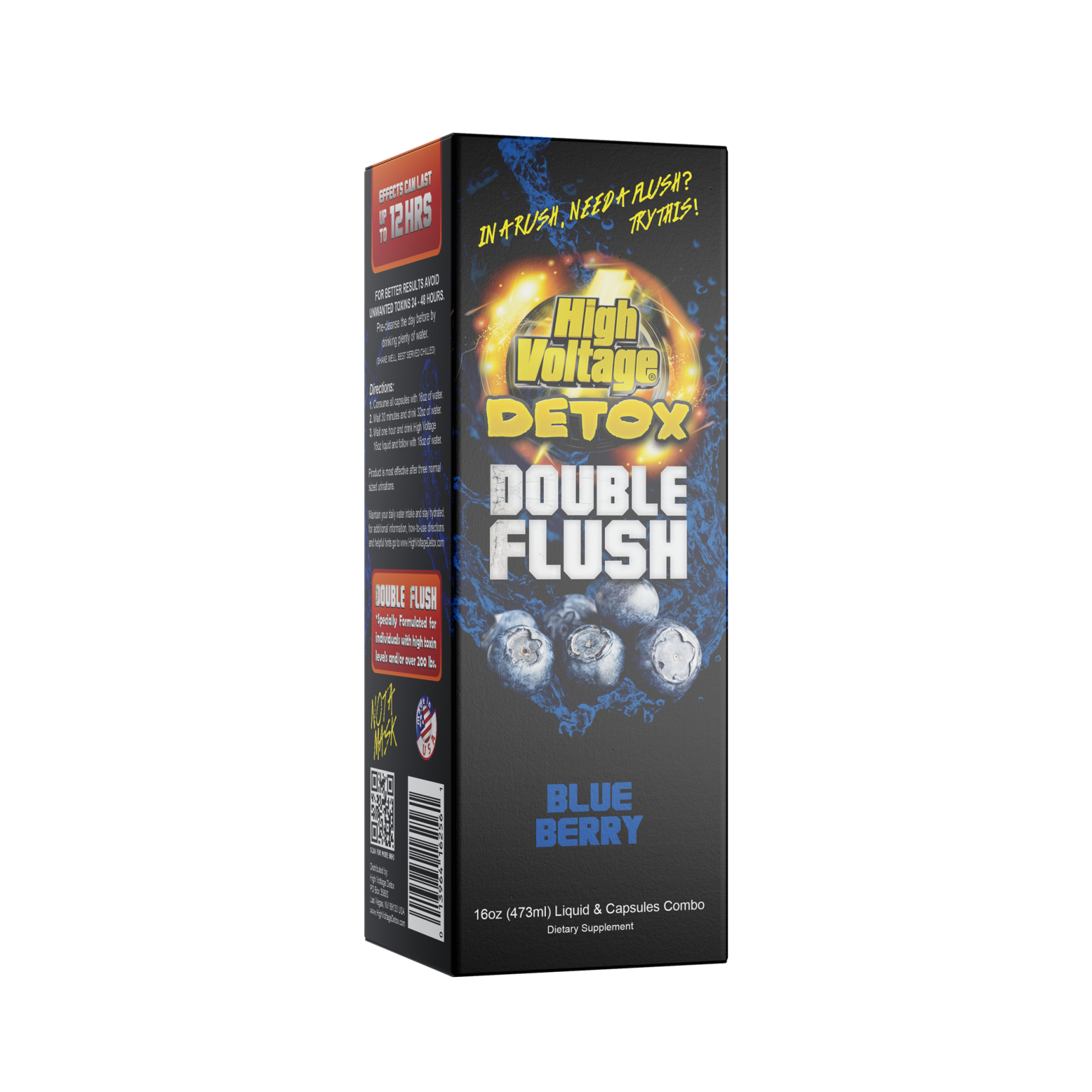 High Voltage Detox Double Flush – Fast 12-Hour Cleanse