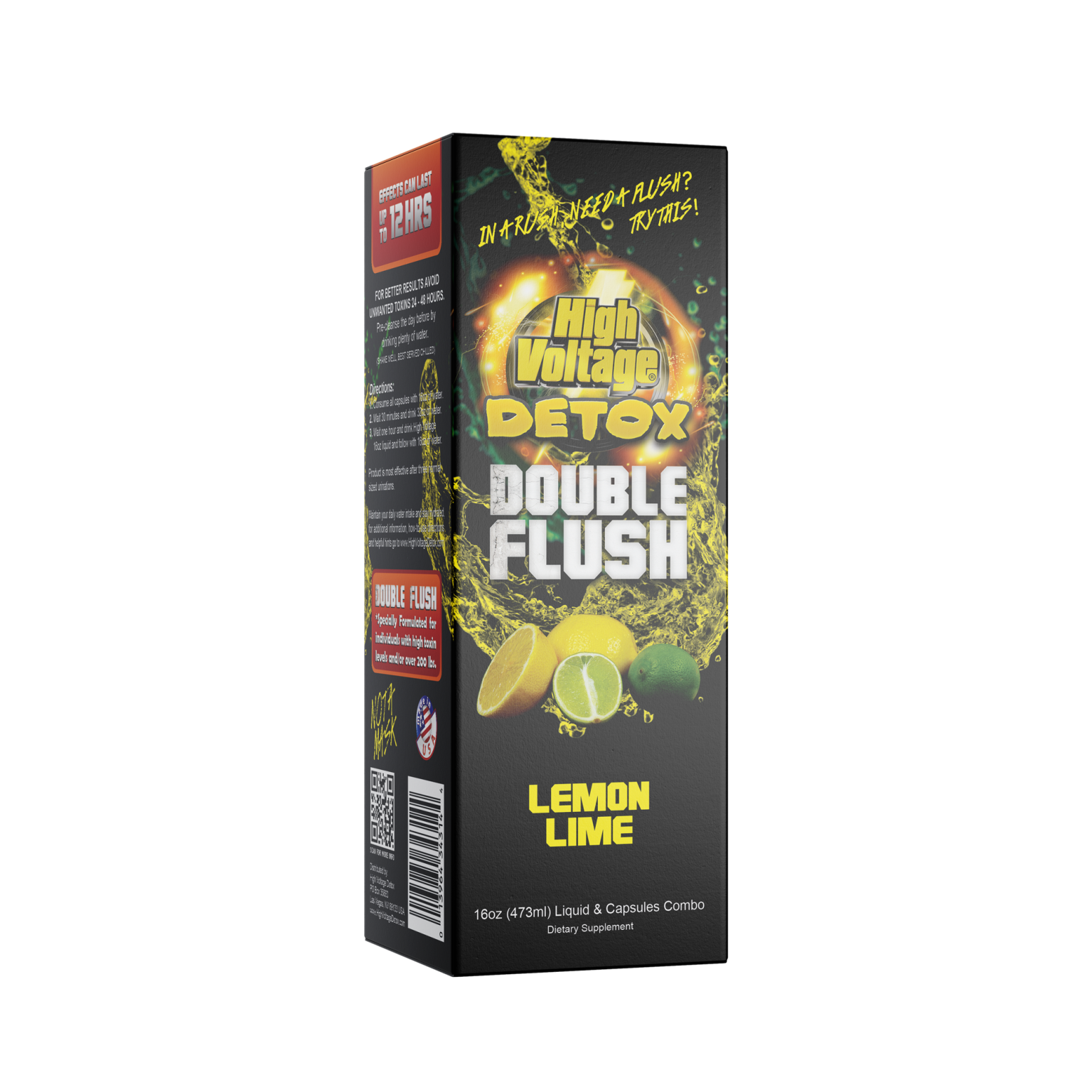 High Voltage Detox Double Flush – Fast 12-Hour Cleanse