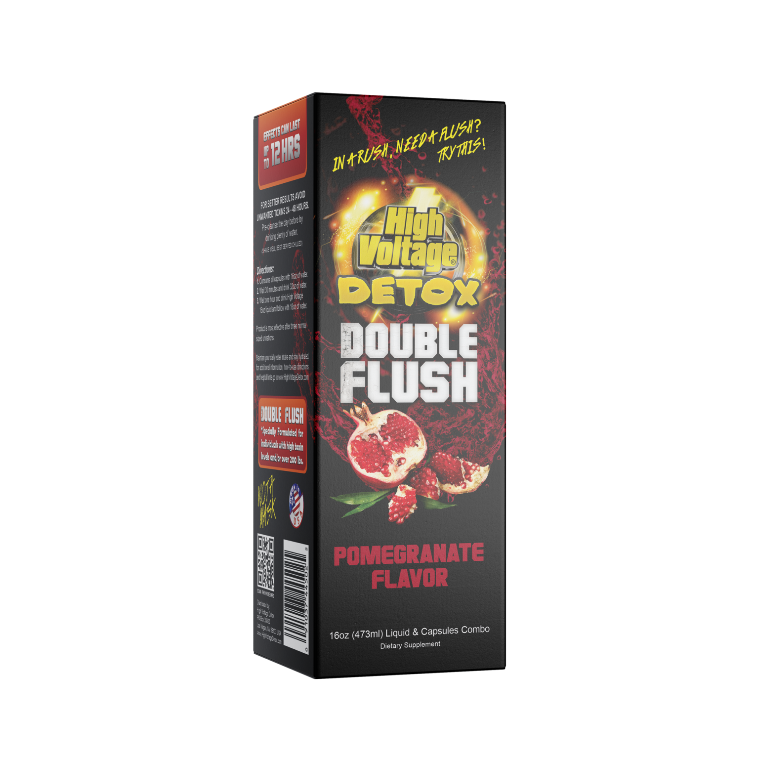 High Voltage Detox Double Flush – Fast 12-Hour Cleanse