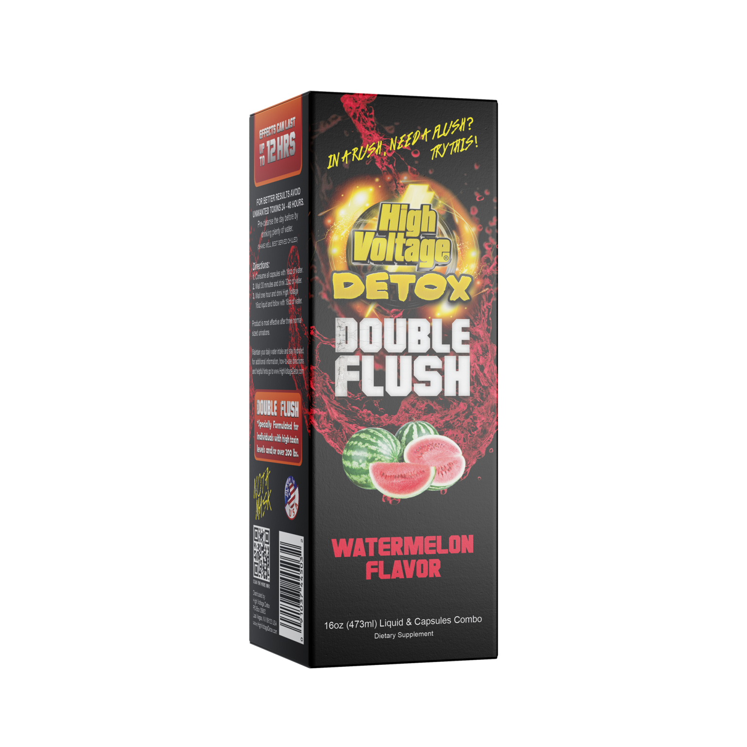 High Voltage Detox Double Flush – Fast 12-Hour Cleanse