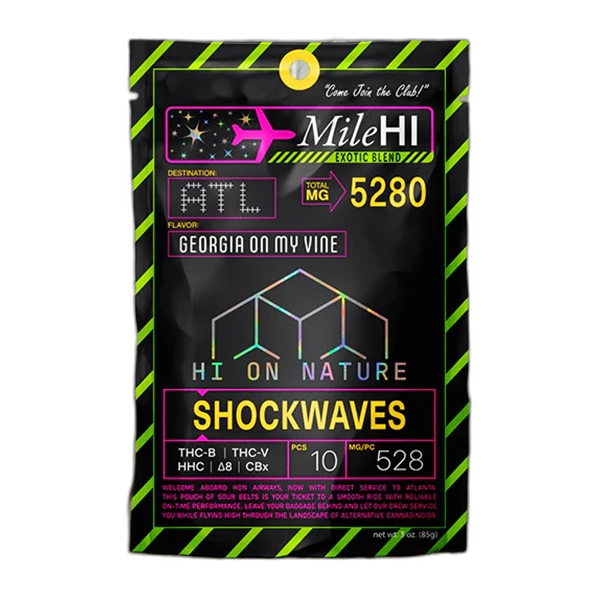 Hi On Nature Mile Hi Exotic Blend Shockwaves 5280mg