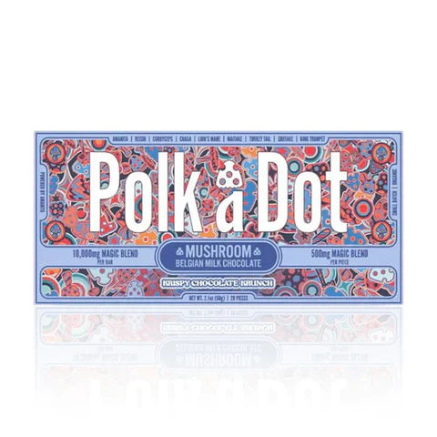 Polk A Dot Mushroom Chocolate Bar 10000mg
