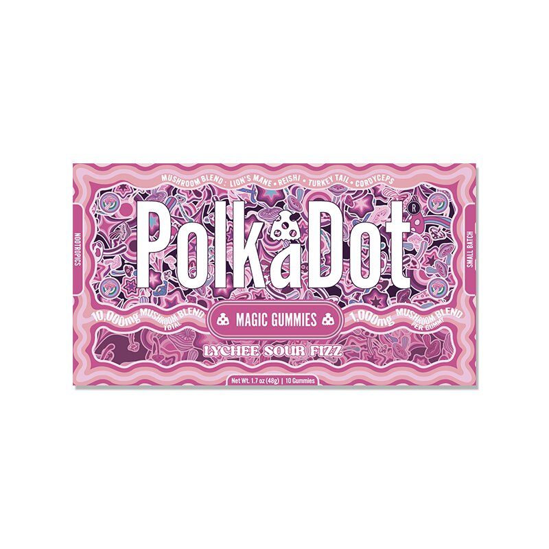 Polk A Dot Mushroom Gummies 10000mg