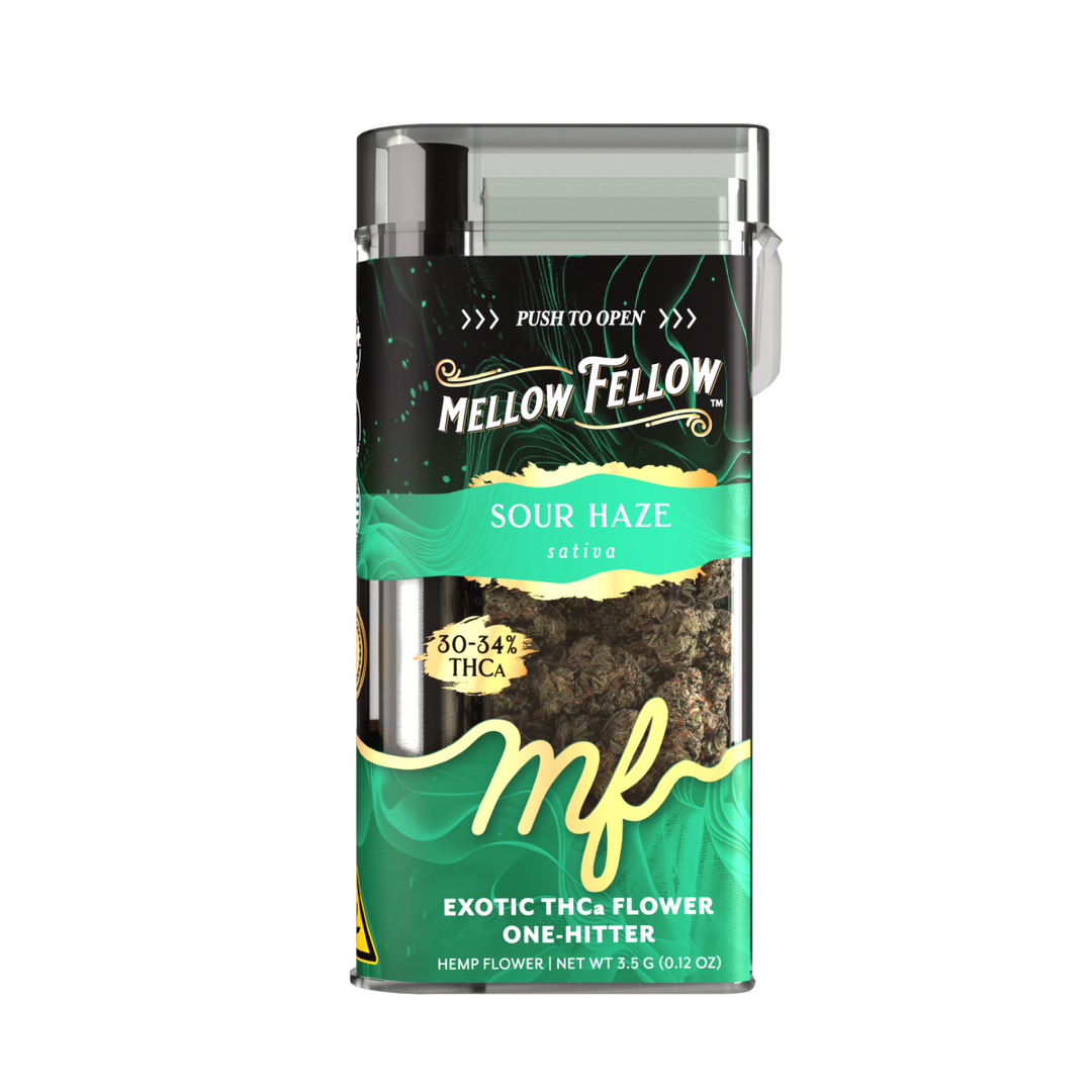 Mellow Fellow THCA 3.5g + One Hitter