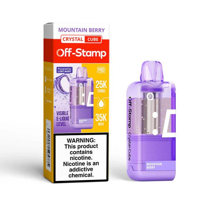 Off-Stamp Crystal X-CUBE 25K Disposable POD