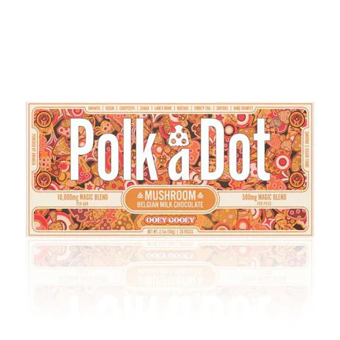 Polk A Dot Mushroom Chocolate Bar 10000mg