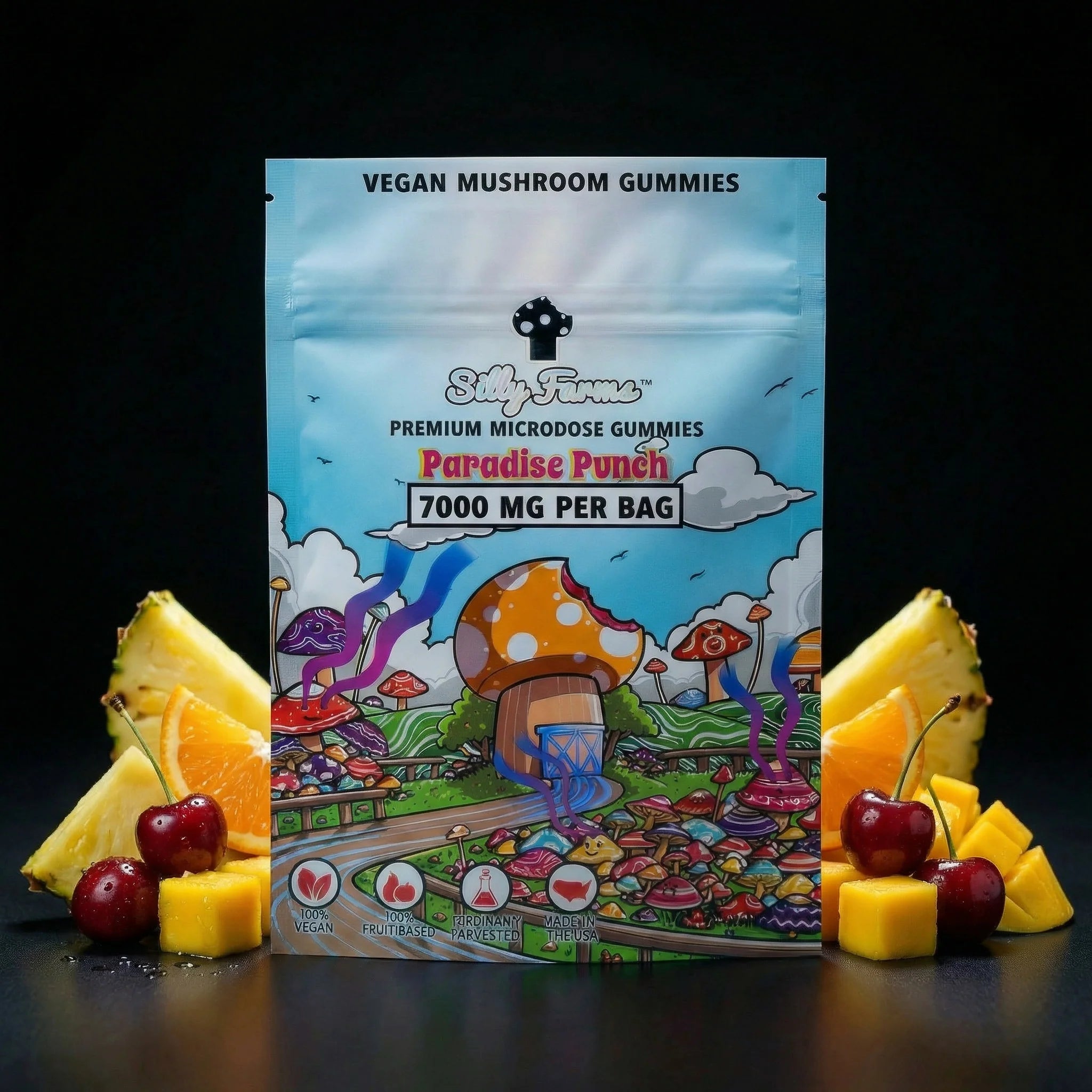 Silly Farms Mushroom Gummies 4000mg