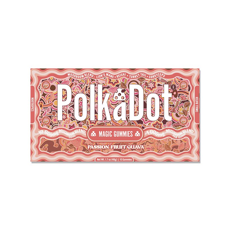 Polk A Dot Mushroom Gummies 10000mg