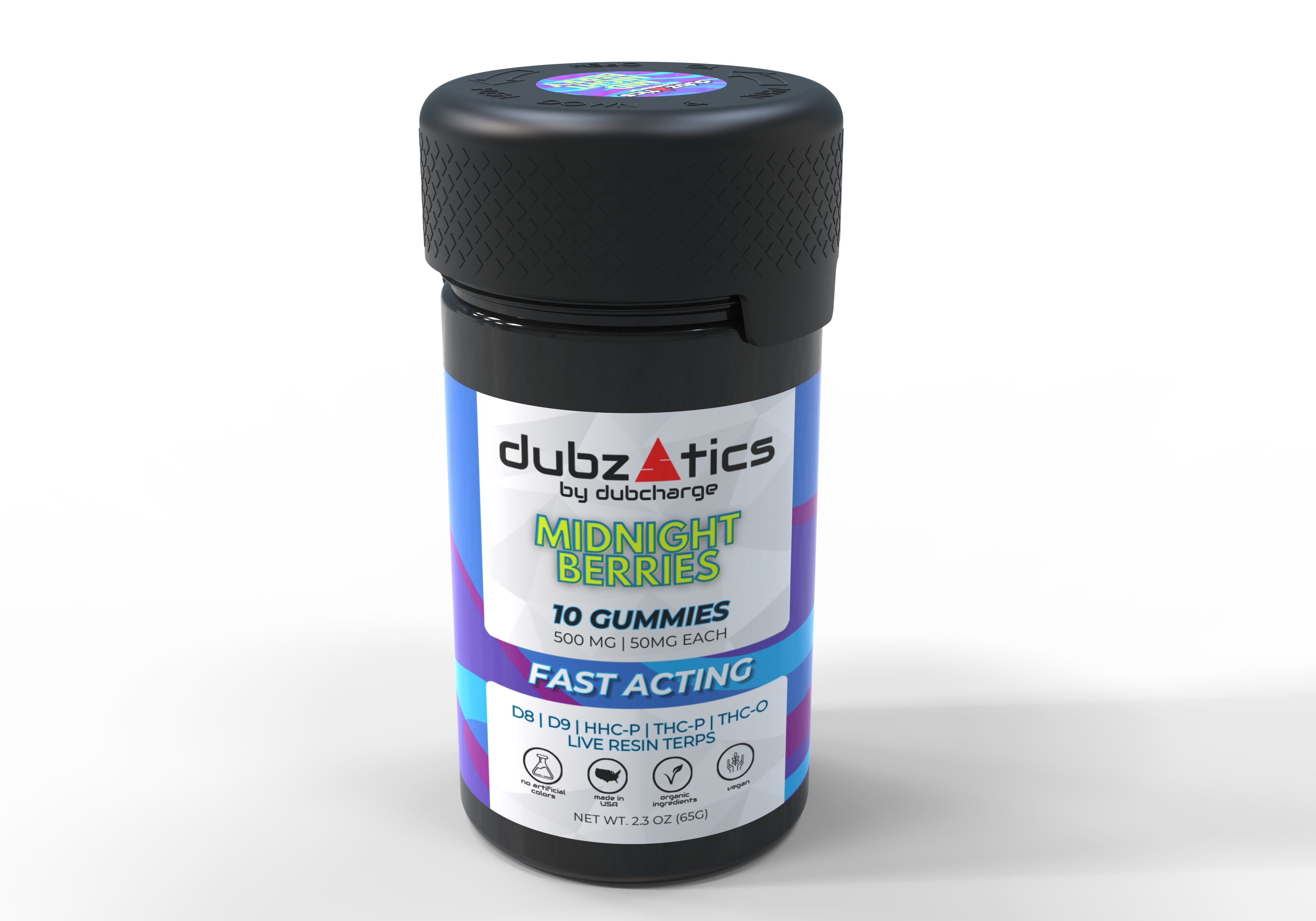 DubZotic by DubCharge 10 CT Gummies - 500mg