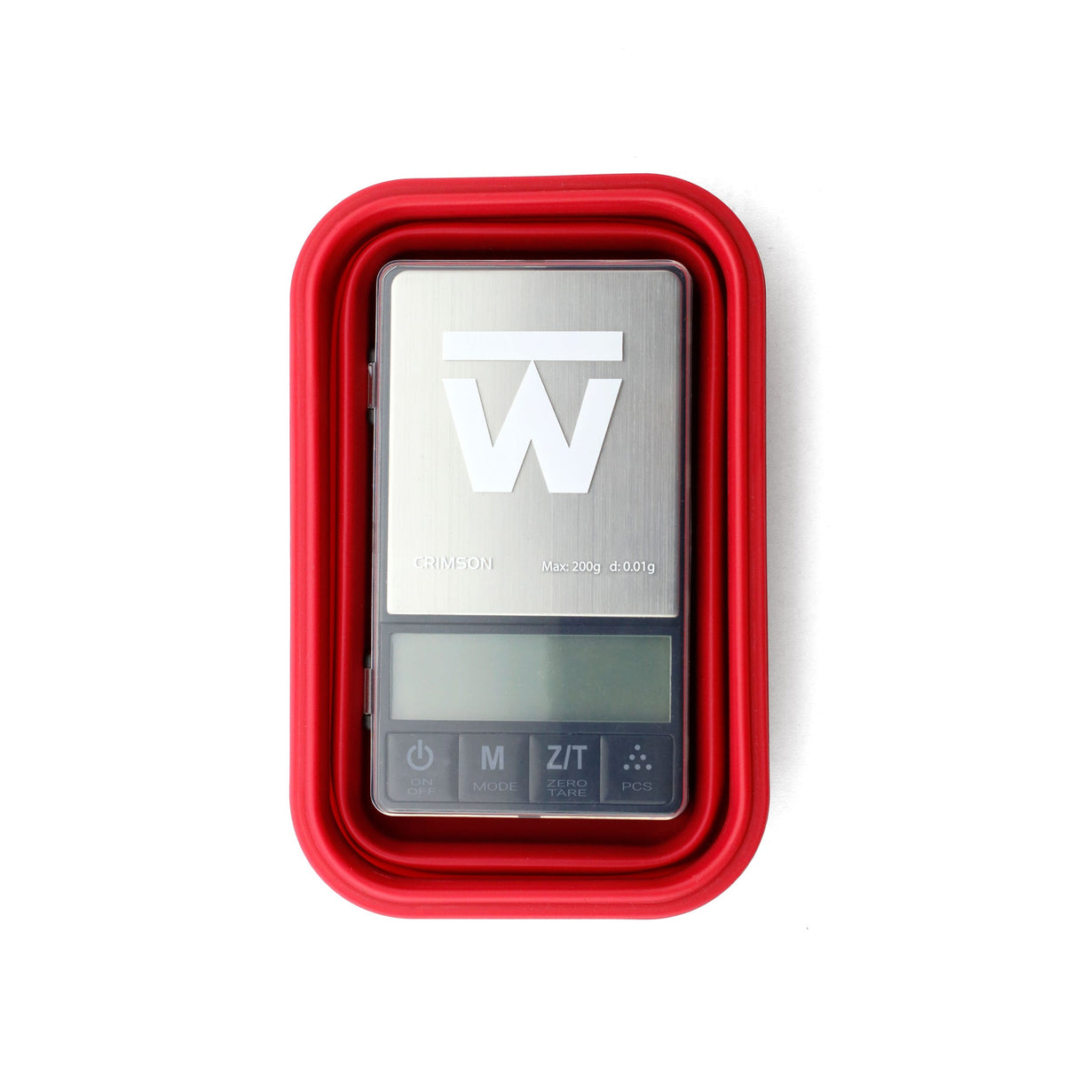 Truweigh Crimson Collapsible Bowl Scale 200g x 0.01g