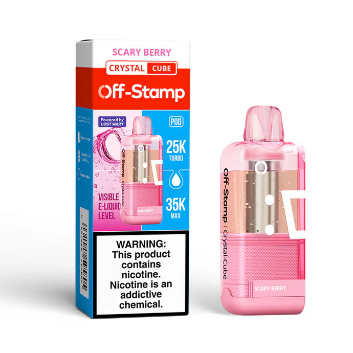 Off-Stamp Crystal X-CUBE 25K Disposable POD