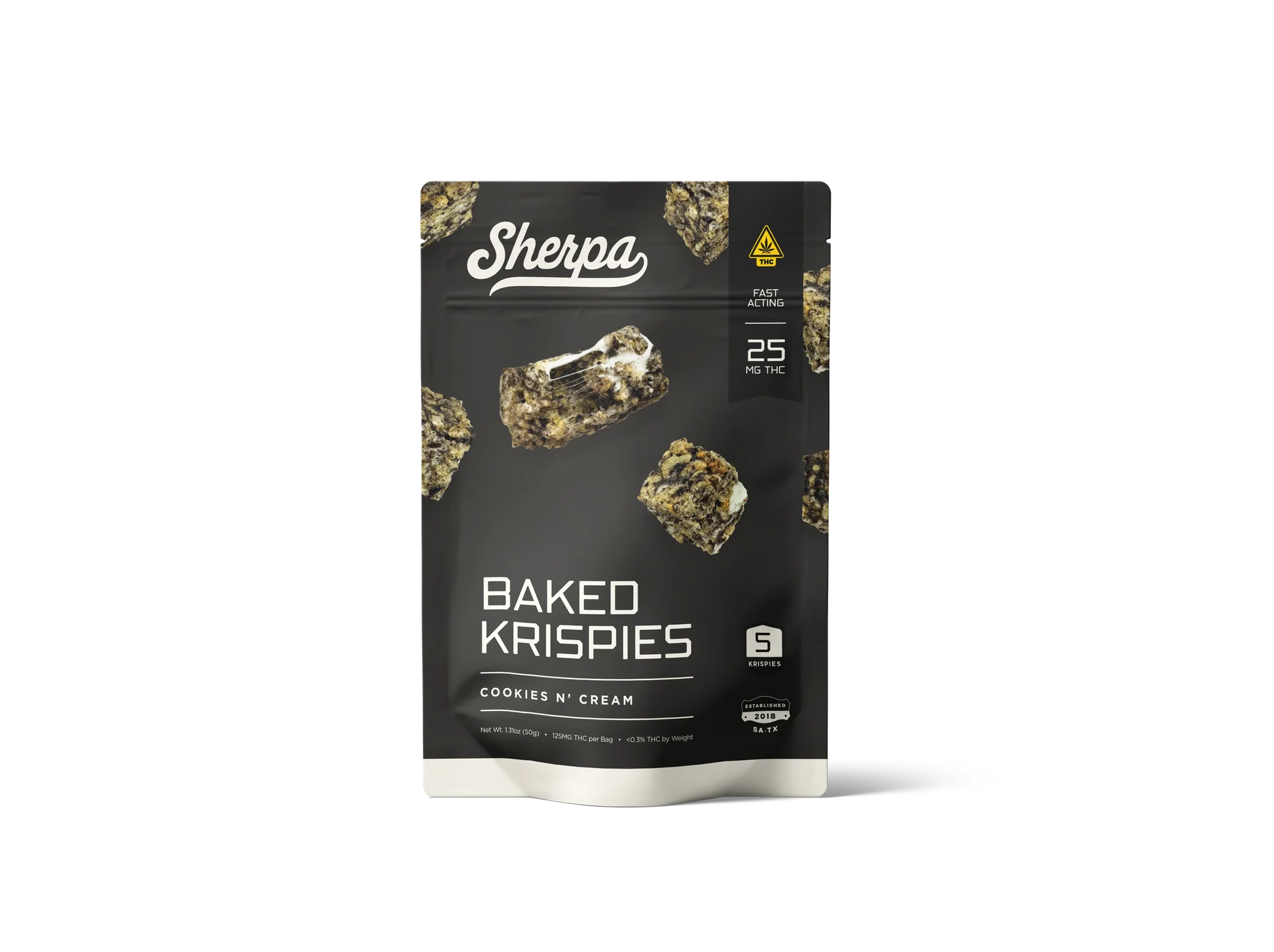 Sherpa Baked Krispies 25mg