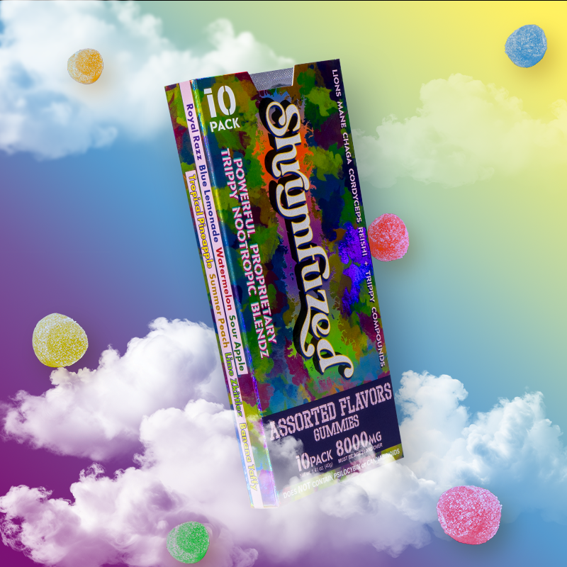 Shrumfuzed Mushroom Gummies 8000mg