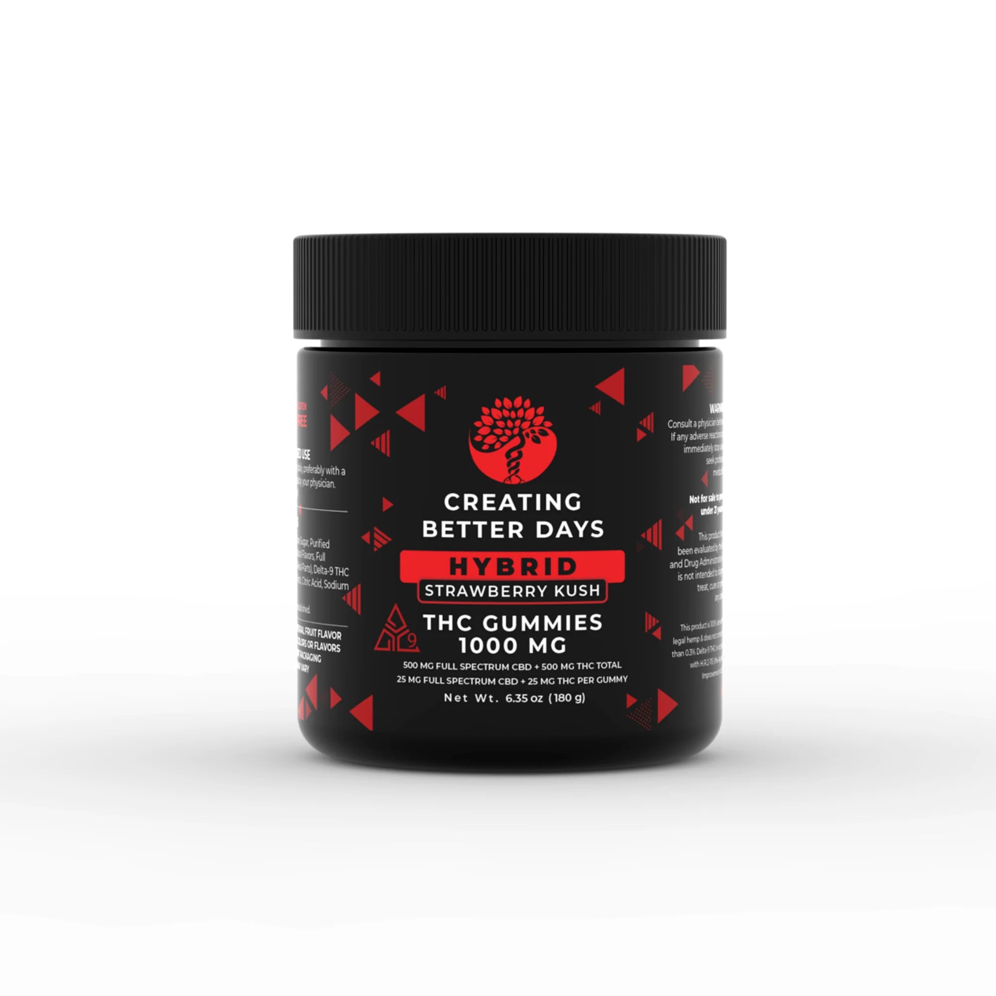 Creating Better Days 1000mg Gummies