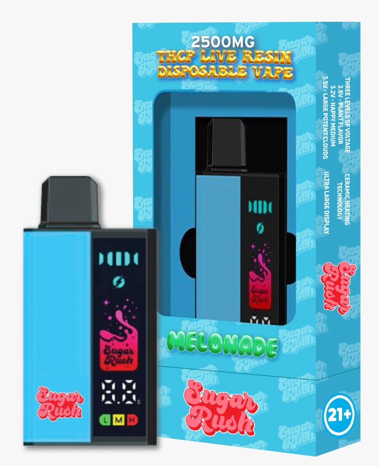 Sugar Rush THCP Live Resin Disposable 2.5g