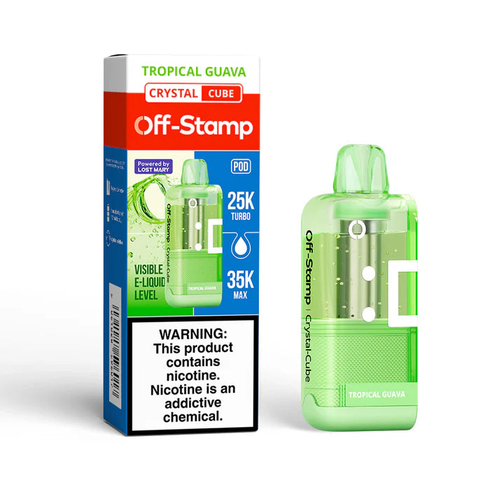 Off-Stamp Crystal X-CUBE 25K Disposable POD