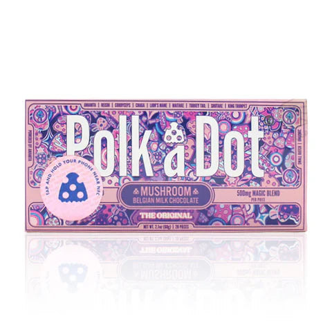 Polk A Dot Mushroom Chocolate Bar 10000mg
