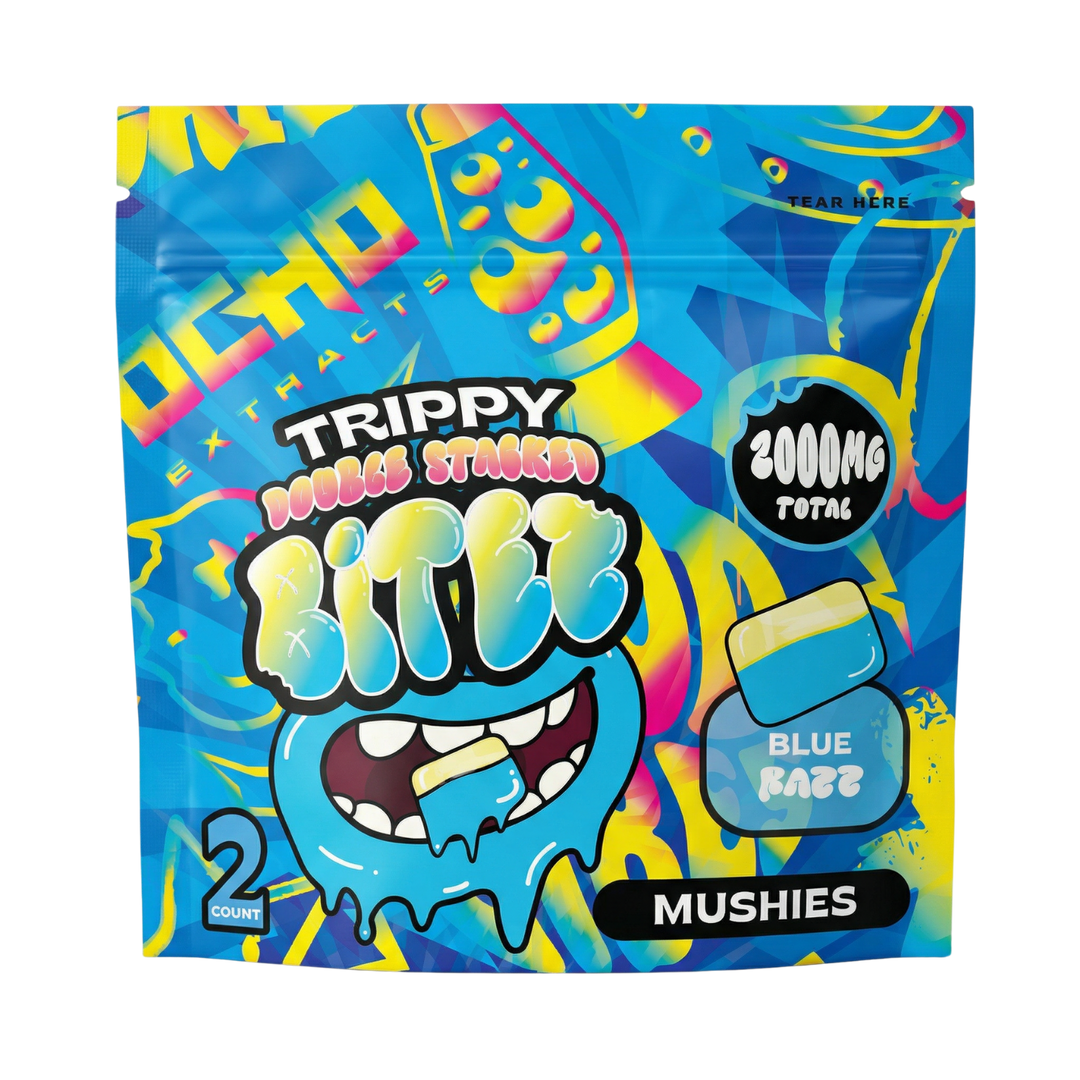 Trippy Double Stacked Mushroom Bitez - 2000mg (2ct)