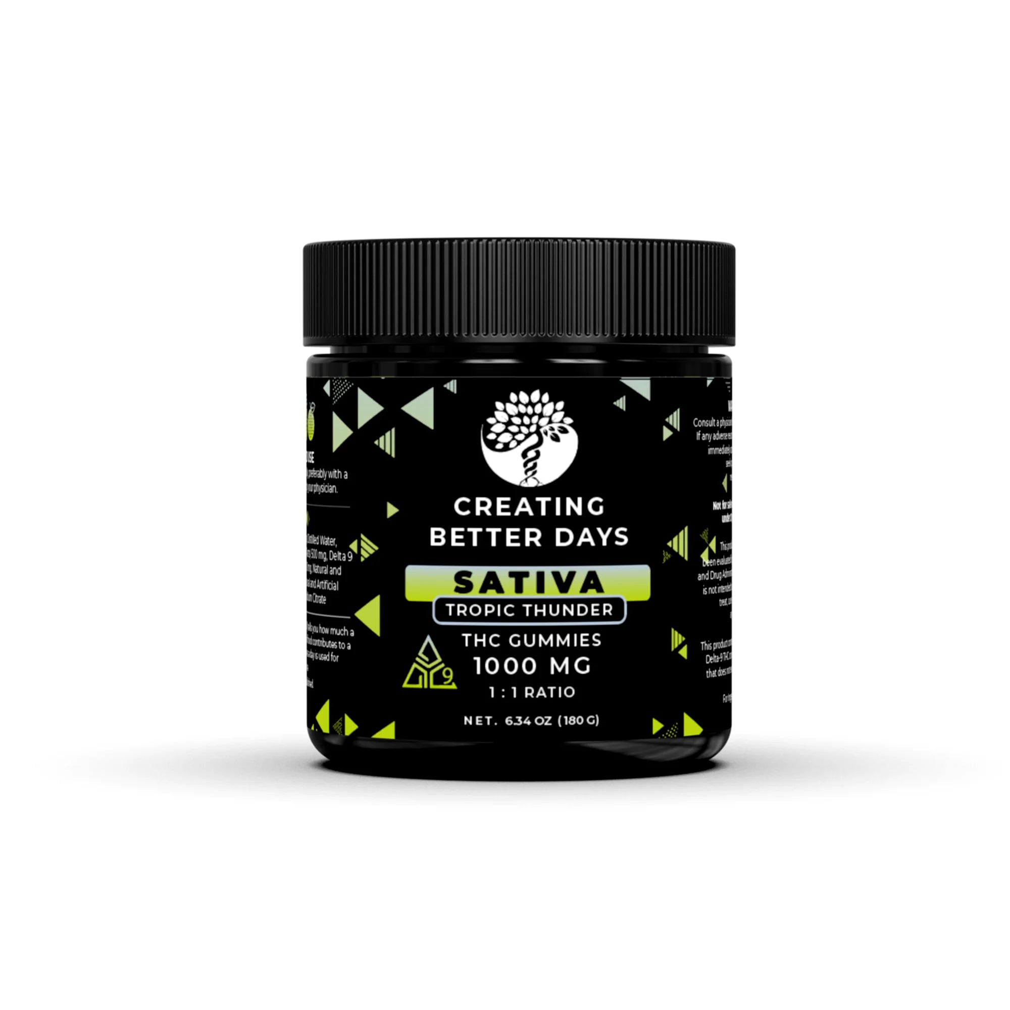 Creating Better Days 1000mg Gummies